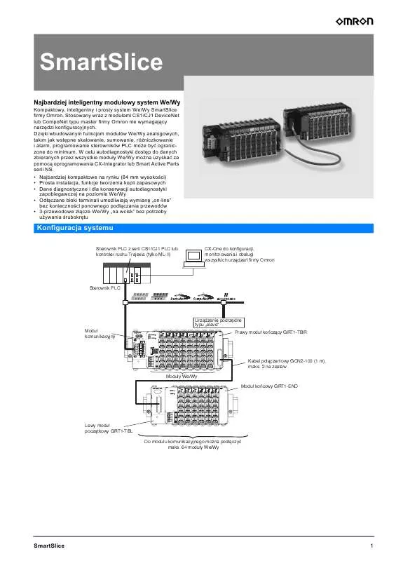 Mode d'emploi OMRON SMARTSLICE