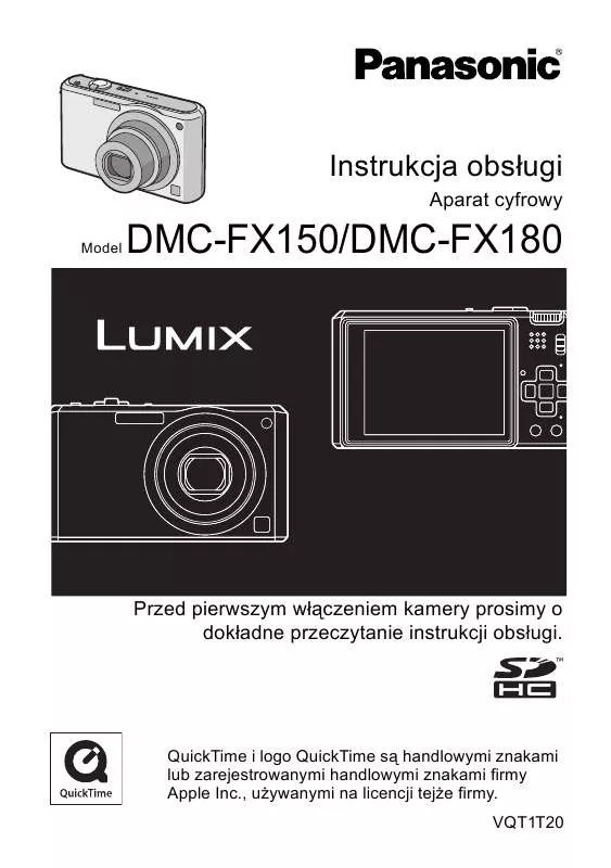 Mode d'emploi PANASONIC DMCFX150