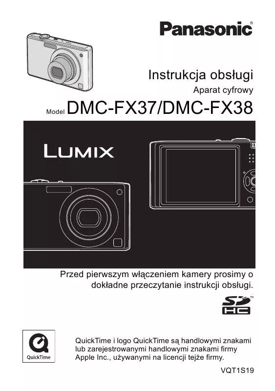 Mode d'emploi PANASONIC DMCFX38