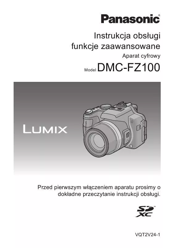 Mode d'emploi PANASONIC DMCFZ100EF