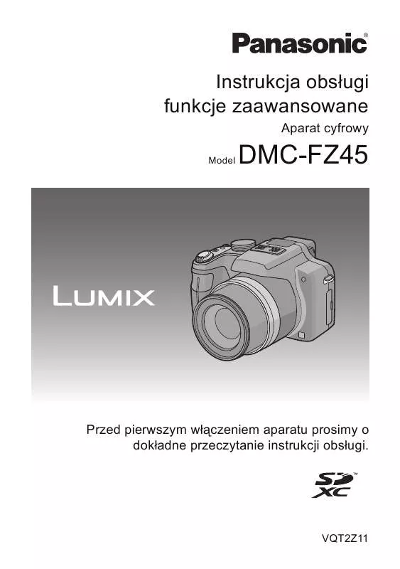 Mode d'emploi PANASONIC DMCFZ45EB