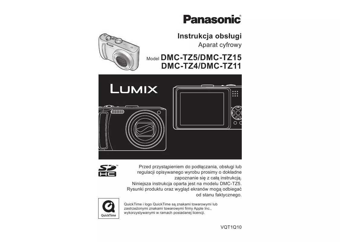 Mode d'emploi PANASONIC DMCTZ15