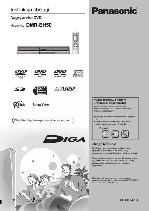 Mode d'emploi PANASONIC DMR-EH50EG