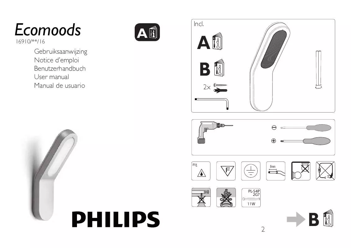 Mode d'emploi PHILIPS 16910-87-16