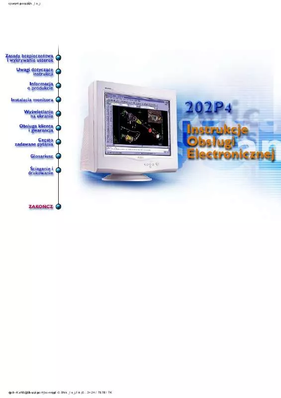 Mode d'emploi PHILIPS 202P40/00C