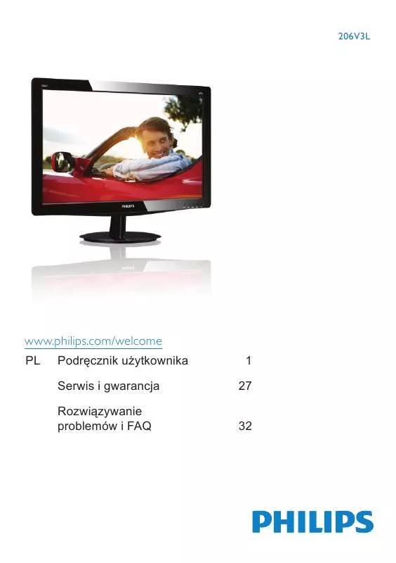 Mode d'emploi PHILIPS 206V3LSB