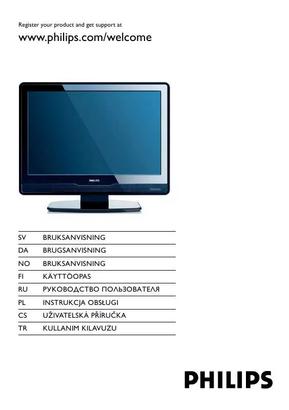 Mode d'emploi PHILIPS 20PFL3403