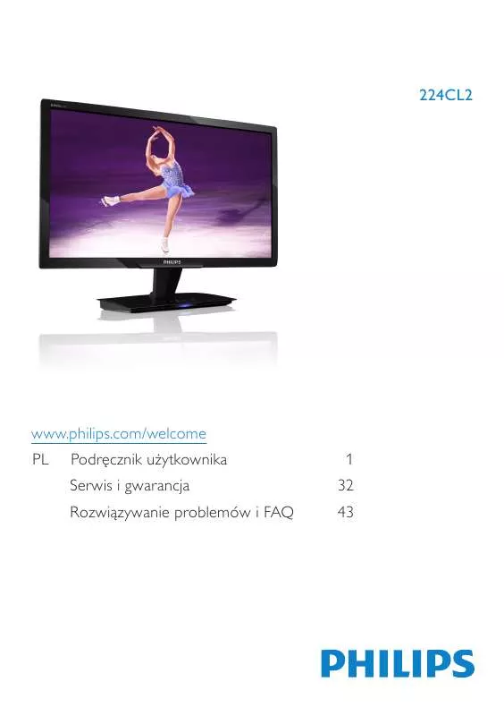 Mode d'emploi PHILIPS 224CL2SB