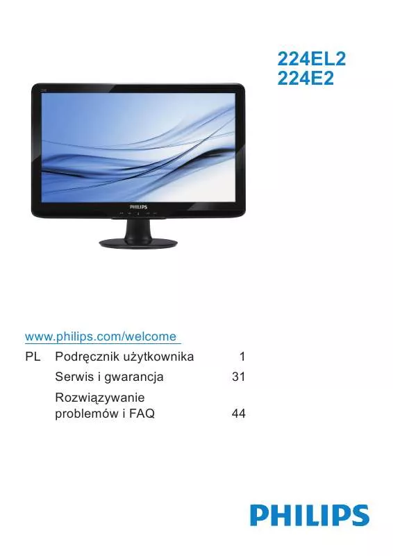 Mode d'emploi PHILIPS 224E2SB