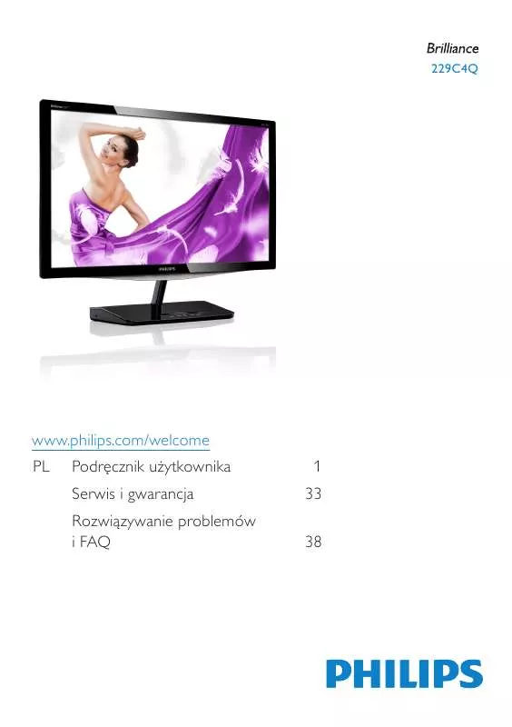 Mode d'emploi PHILIPS 229C4QHSB