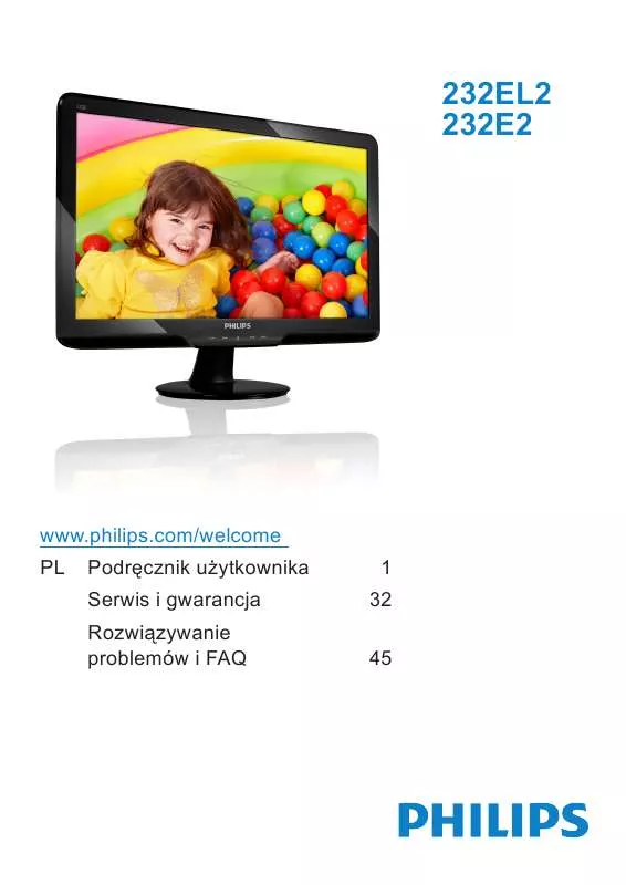 Mode d'emploi PHILIPS 232E2SB