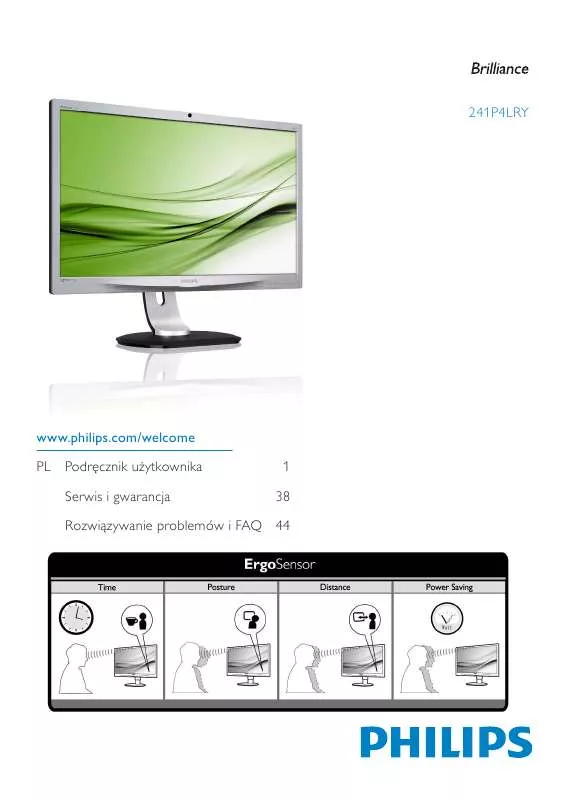 Mode d'emploi PHILIPS 241P4LRYEB