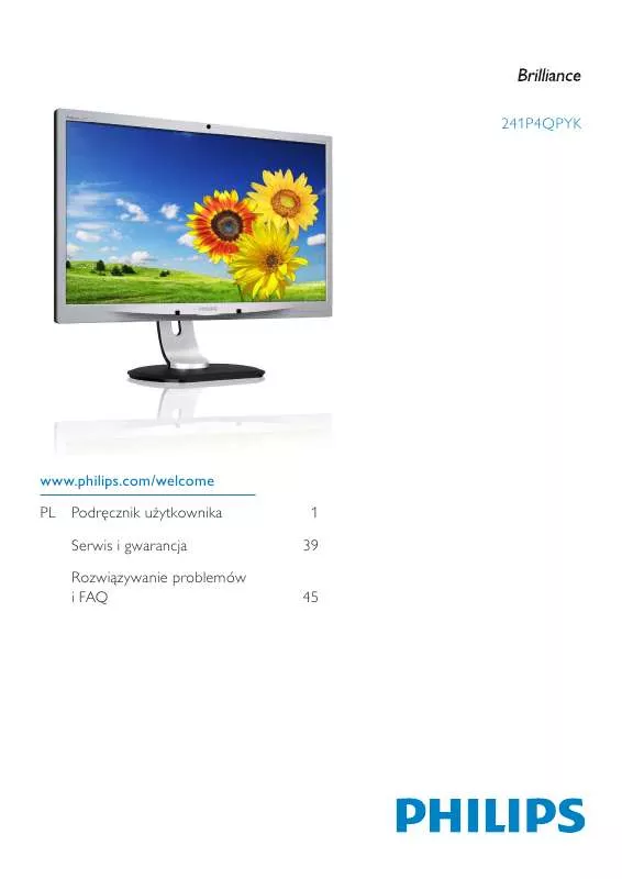 Mode d'emploi PHILIPS 241P4QPYKEB