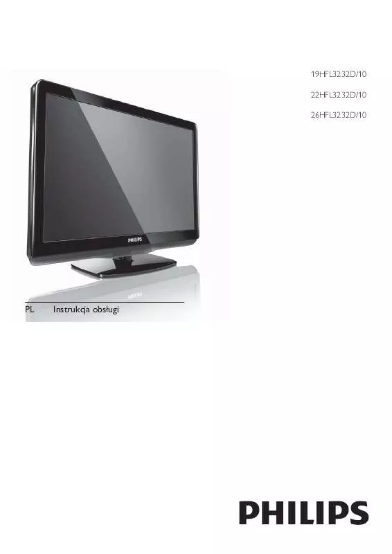 Mode d'emploi PHILIPS 26HFL3232D