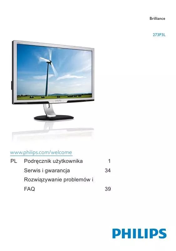 Mode d'emploi PHILIPS 273P3LPHES