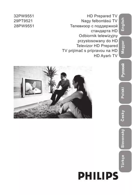 Mode d'emploi PHILIPS 29PT9521