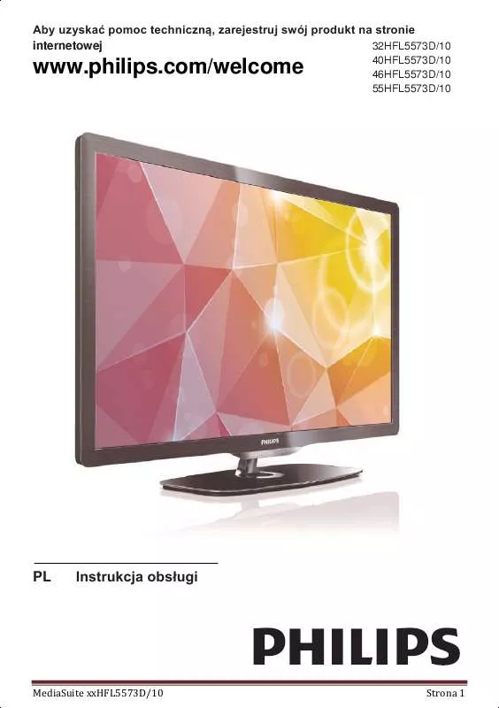 Mode d'emploi PHILIPS 32HFL5573D