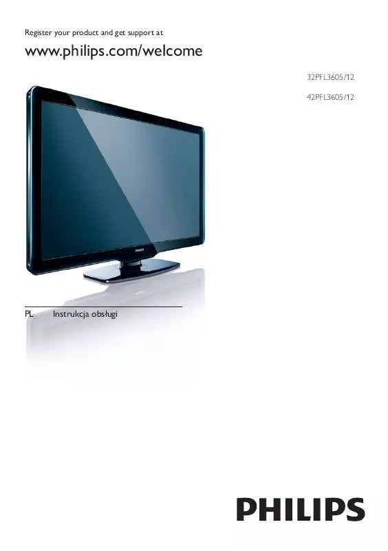 Mode d'emploi PHILIPS 32PFL3605