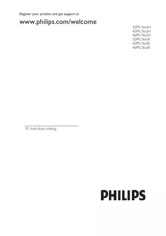 Mode d'emploi PHILIPS 42PFL7675H