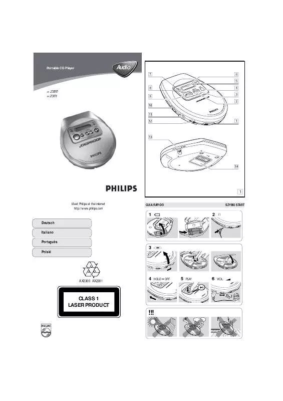 Mode d'emploi PHILIPS AX2300/00C