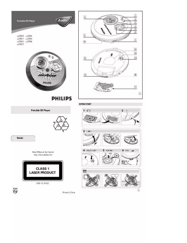 Mode d'emploi PHILIPS AX3301/00C