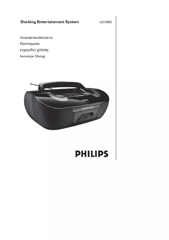 Mode d'emploi PHILIPS AZ1330D