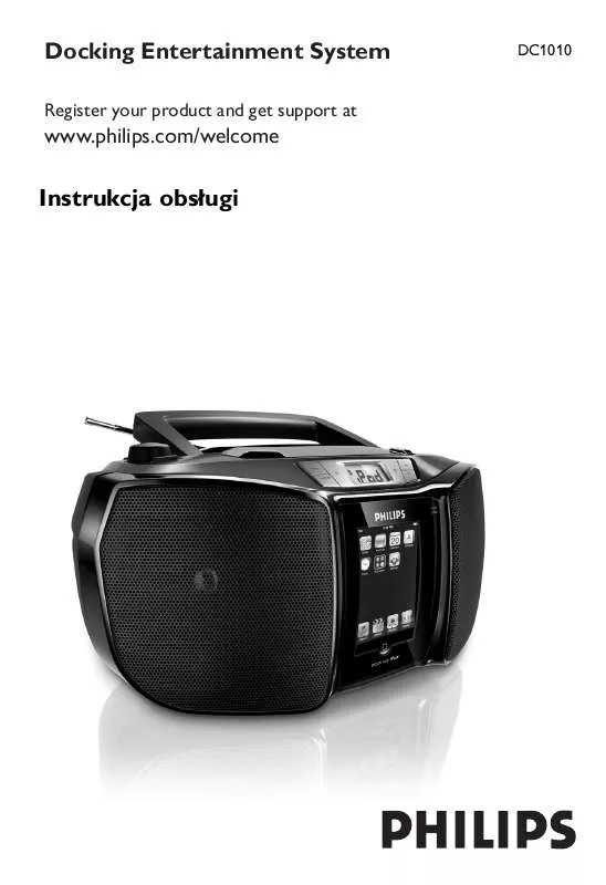 Mode d'emploi PHILIPS DC1010