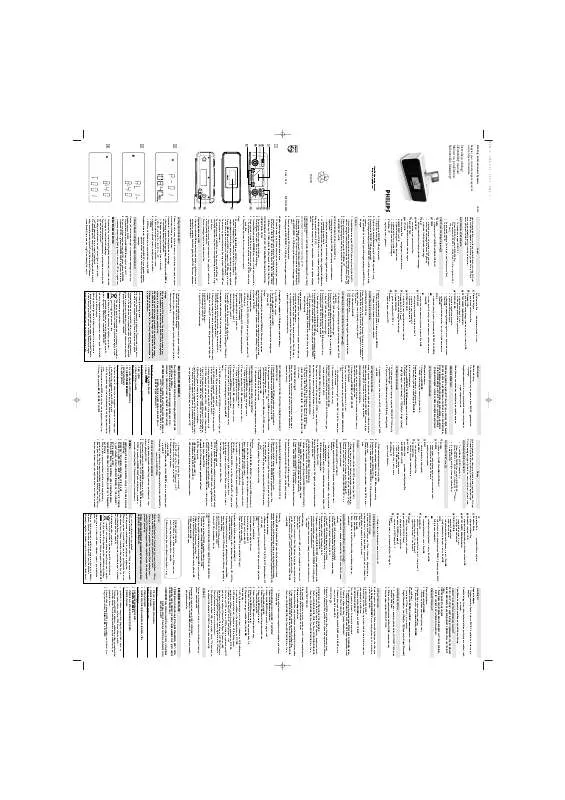 Mode d'emploi PHILIPS DC200