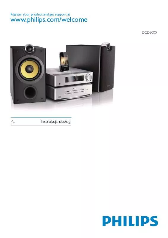 Mode d'emploi PHILIPS DCD8000