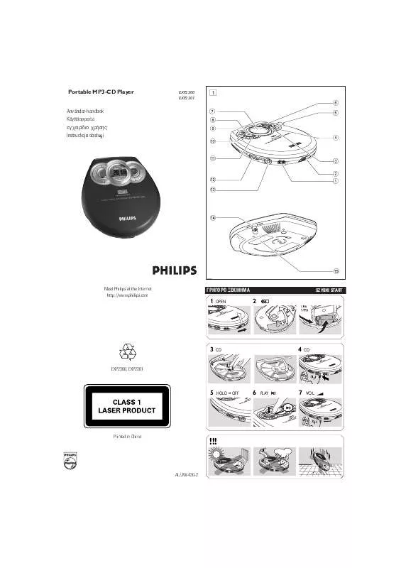 Mode d'emploi PHILIPS EXP2300