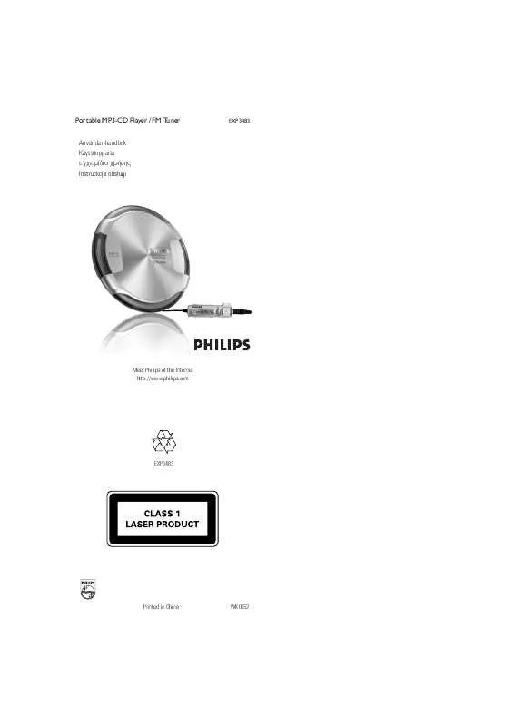 Mode d'emploi PHILIPS EXP3483