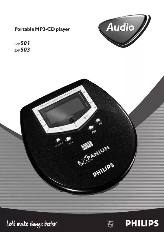 Mode d'emploi PHILIPS EXP501