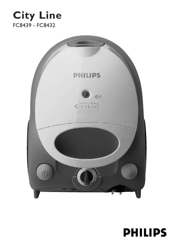 Mode d'emploi PHILIPS FC8432