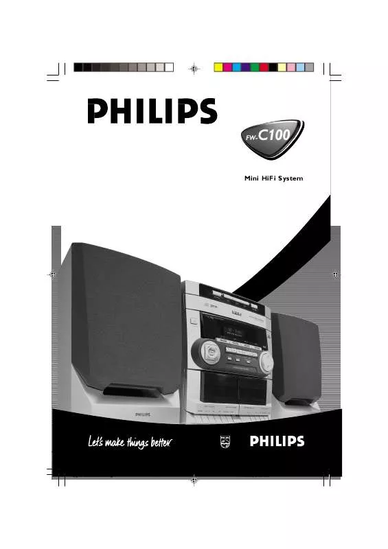 Mode d'emploi PHILIPS FWC100