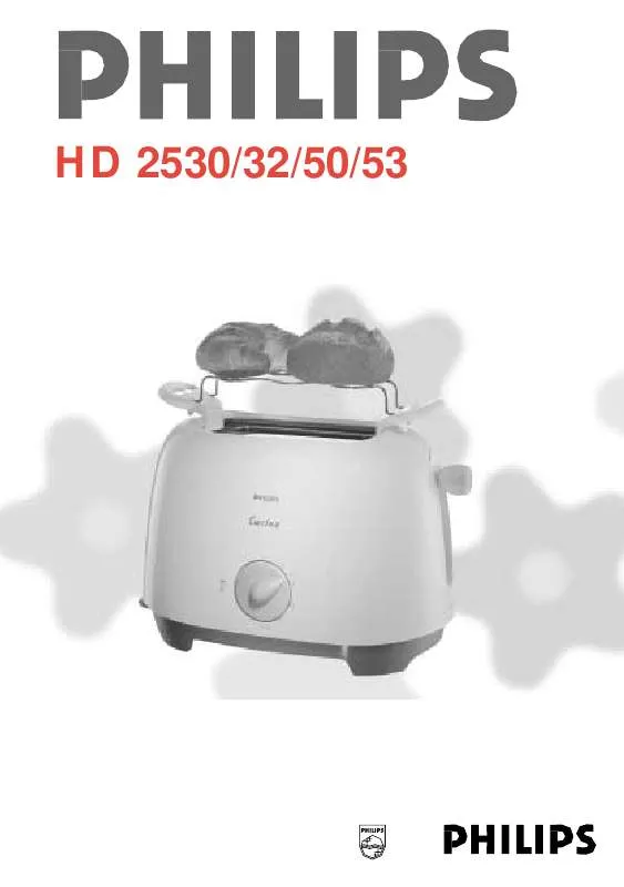 Mode d'emploi PHILIPS HD2530