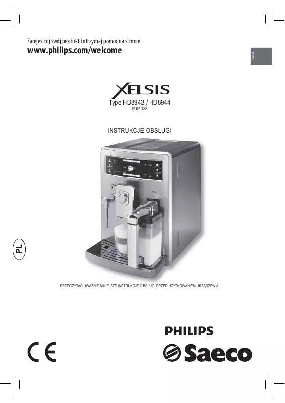 Mode d'emploi PHILIPS HD 8943