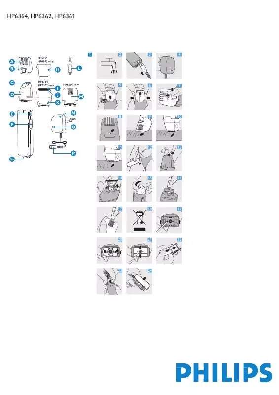 Mode d'emploi PHILIPS HP6362