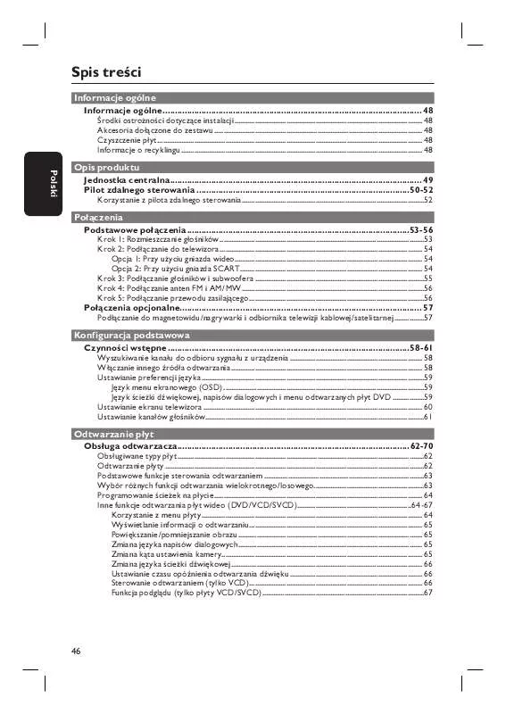 Mode d'emploi PHILIPS HTS3000