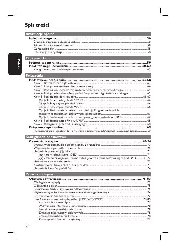 Mode d'emploi PHILIPS HTS335W