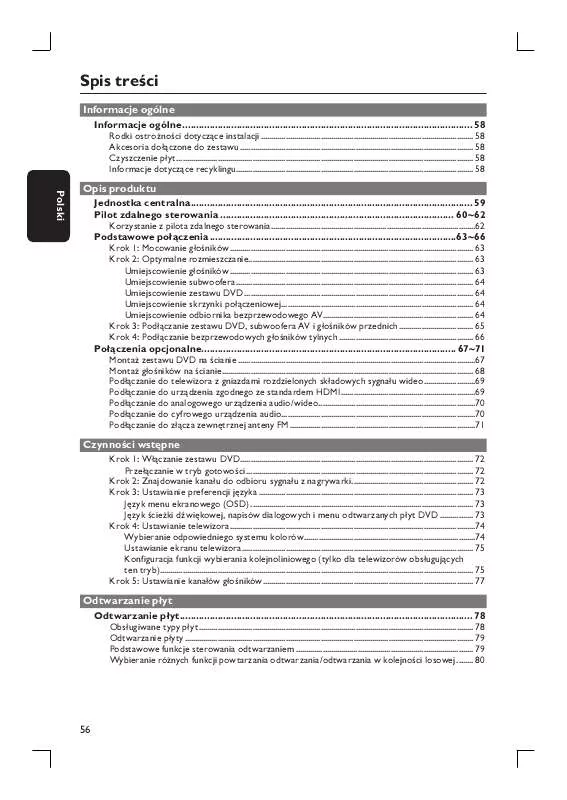 Mode d'emploi PHILIPS HTS9800W