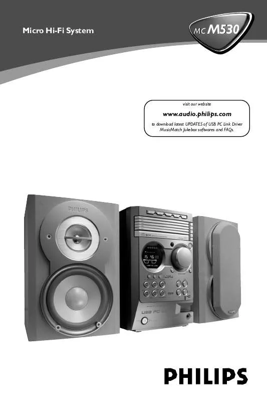 Mode d'emploi PHILIPS MCM530