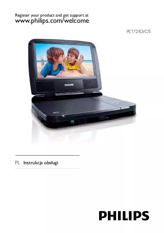 Mode d'emploi PHILIPS PET721S