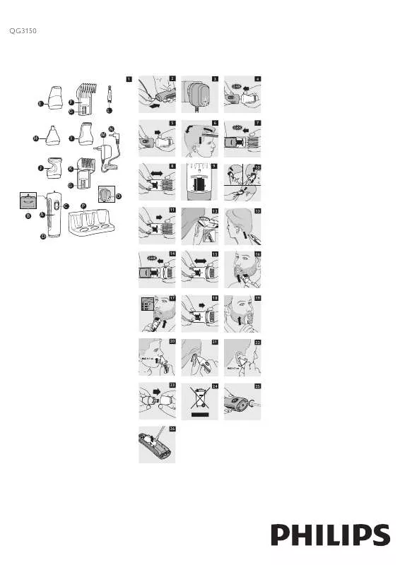 Mode d'emploi PHILIPS QG3150