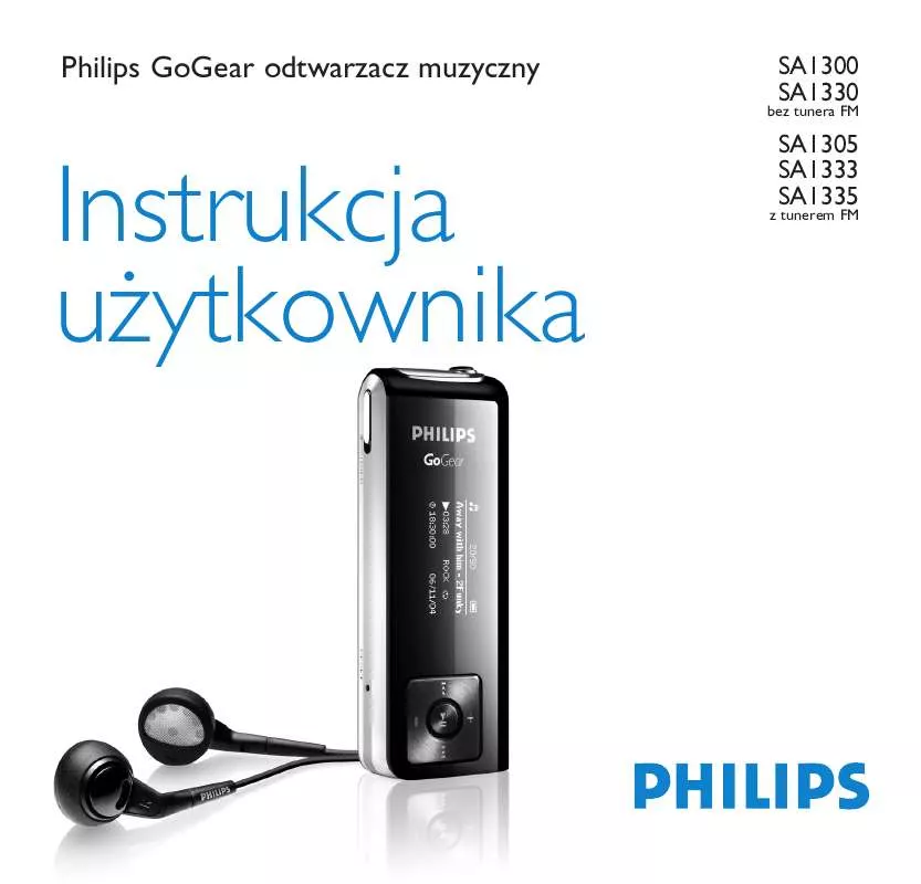 Mode d'emploi PHILIPS SA1300