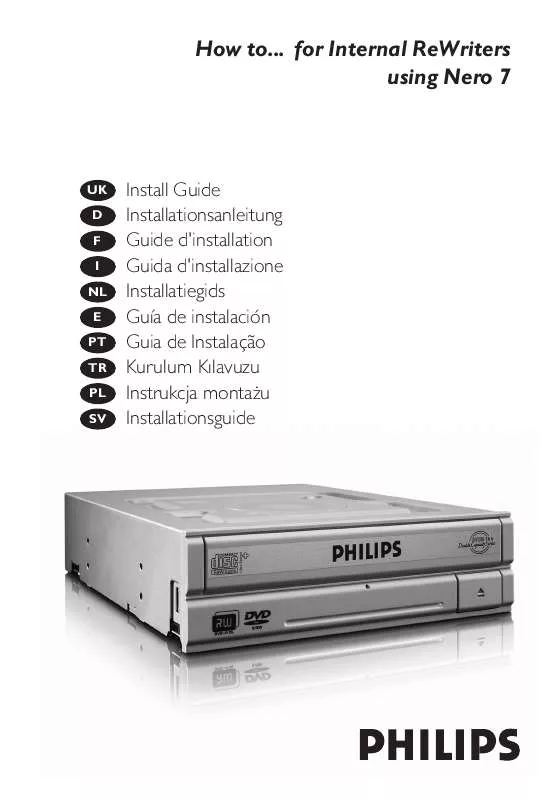 Mode d'emploi PHILIPS SPD2513BD