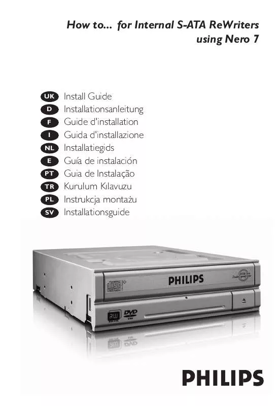 Mode d'emploi PHILIPS SPD7000BO