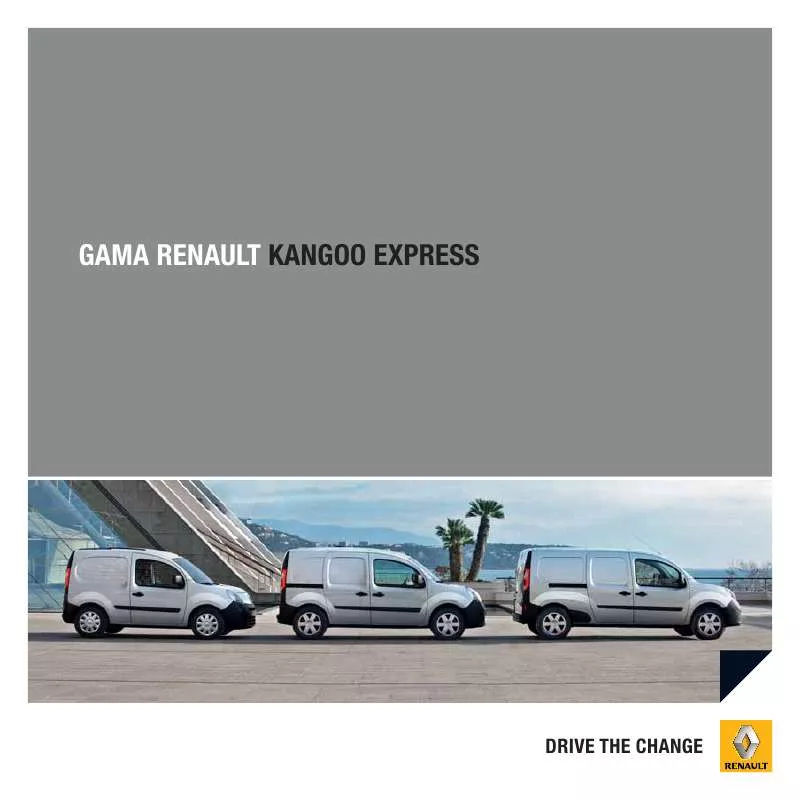 Mode d'emploi RENAULT KANGOO EXPRESS