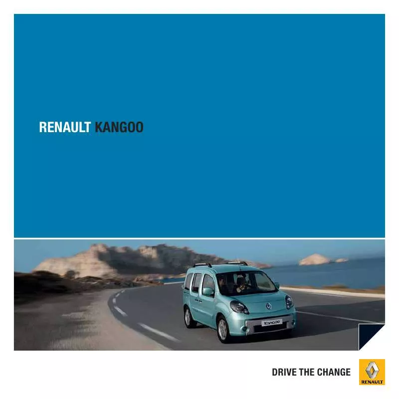 Mode d'emploi RENAULT KANGOO