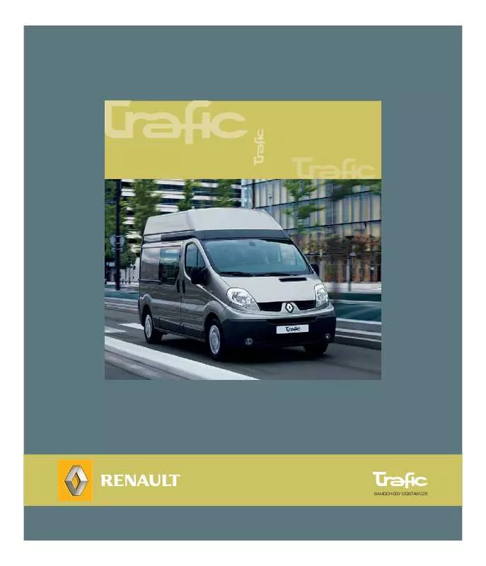 Mode d'emploi RENAULT TRAFIC