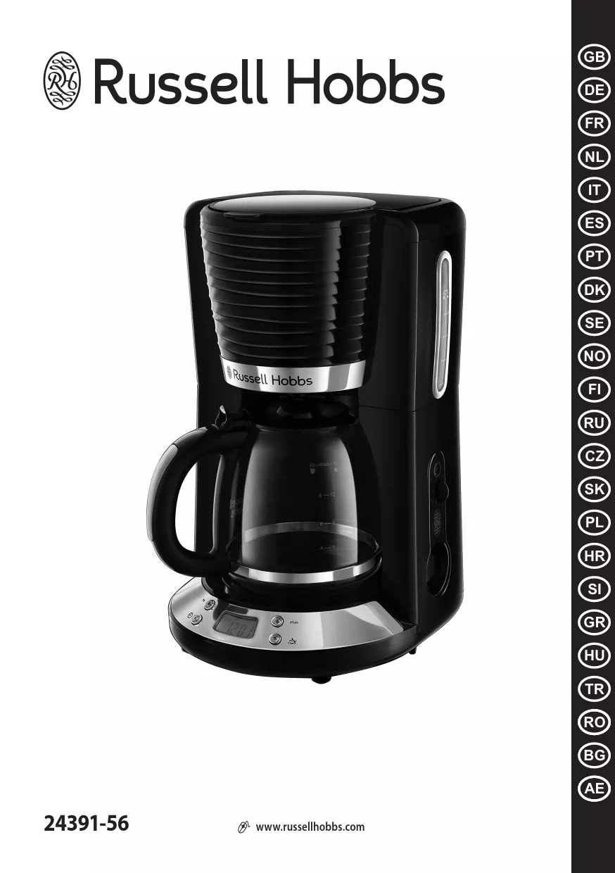 Mode d'emploi RUSSELL HOBBS INSPIRE 24391